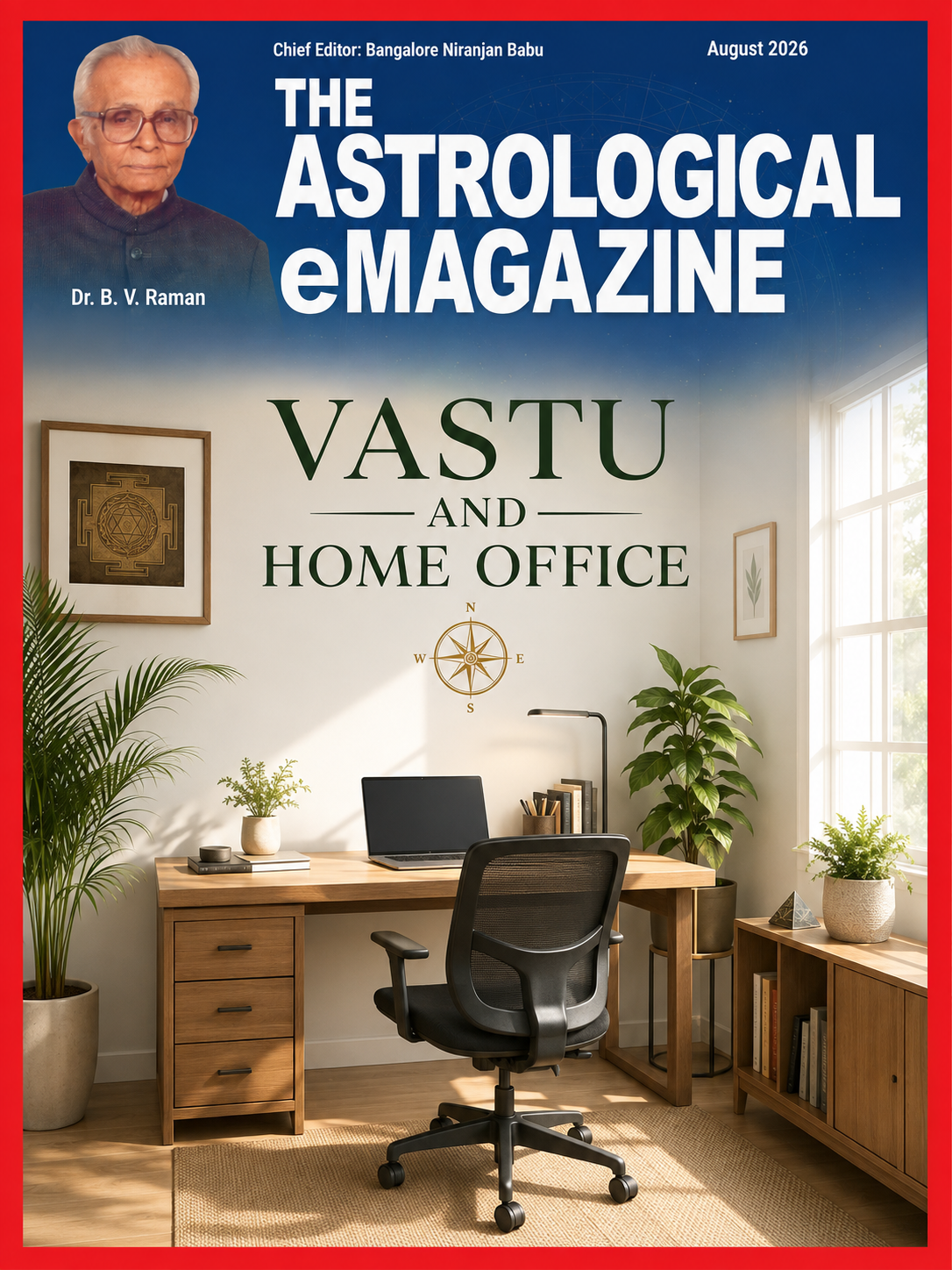 August 2026 cover of The Astrological eMagazine