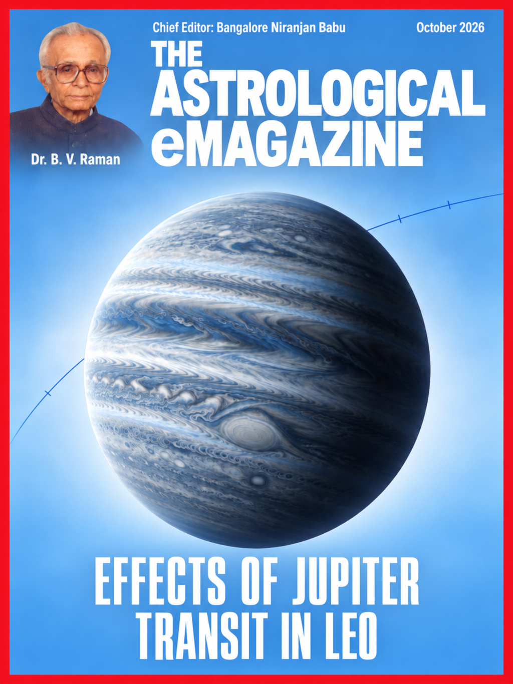 October 2026 cover of The Astrological eMagazine